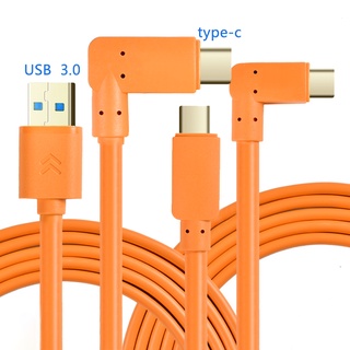 Live tethered สายถ่ายภาพ Type-C to USB cable สำหรับเชื่อมต่อกล้องกับคอมพิวเตอร์สำหรับ Canon/Nikon/Fuji/Sony กล้องดิจิตอล