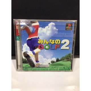 แผ่นแท้ [PS1] Minna no Golf 2 (Japan) (SCPS-10093 | 91197) Hot Shots Golf 2 Everybodys Golf