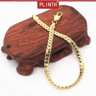 PLINTH สร้อยข้อมือเงิน 925 จัดหาแฟชั่นญี่ปุ่นและเกาหลีวิจิตรข้างพิเศษ1591