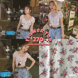 🌸FLOWER TOP (SG278)🌸