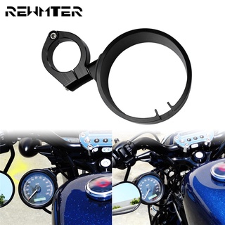 Motorcycle CNC Side Mount Speedometer Barcket 39mm Clamp Black For Harley Dyna Sportster XL 883 1200 72 48 Super Glide F