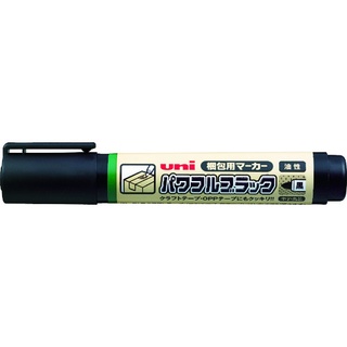 uni ปากกาเมจิก Packing Marker Powerful Black