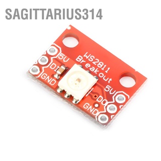 Sagittarius314 5pcs WS2812 RGB 5050 LED Breakout Module Board