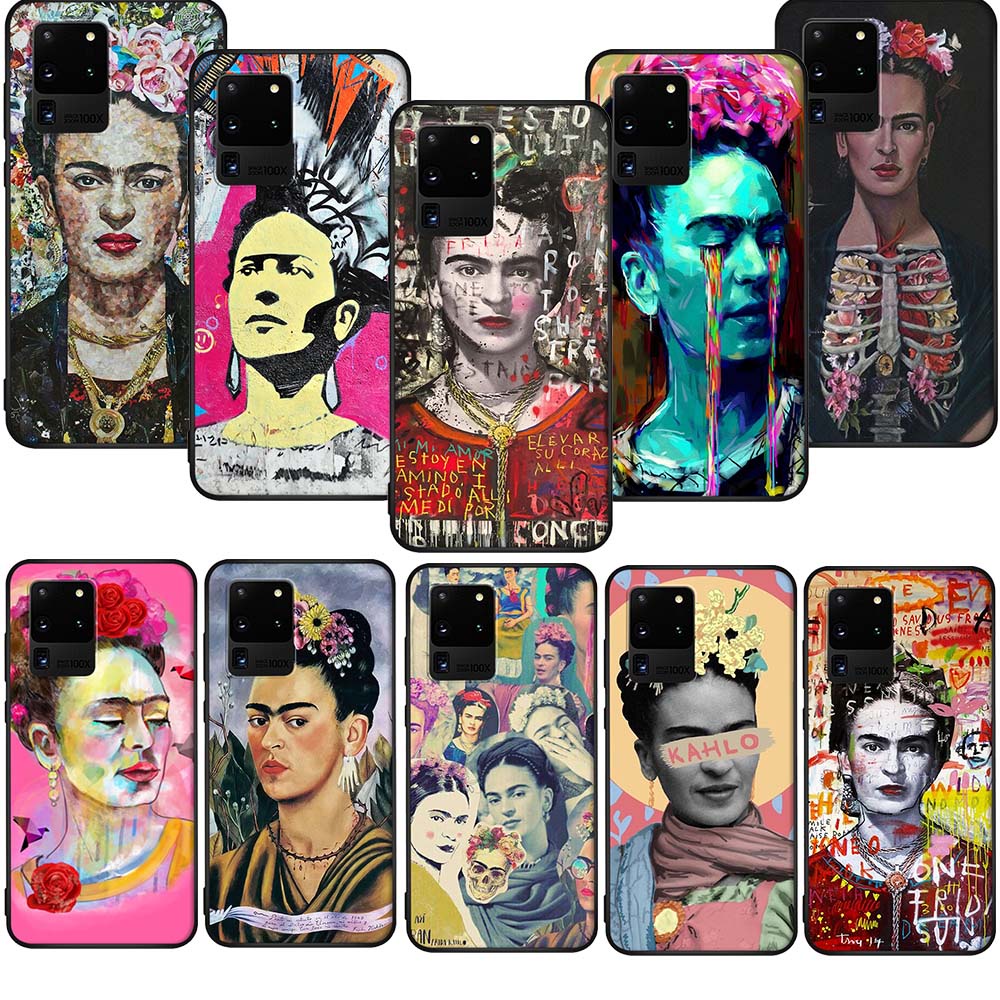 Samsung Galaxy A41 A51 5G A6 Plus J6 2018 J6+ J6 Plusเคสโทรศัพท์แบบนุ่มTPUซิลิโคนFBT43 Frida Kahlo a