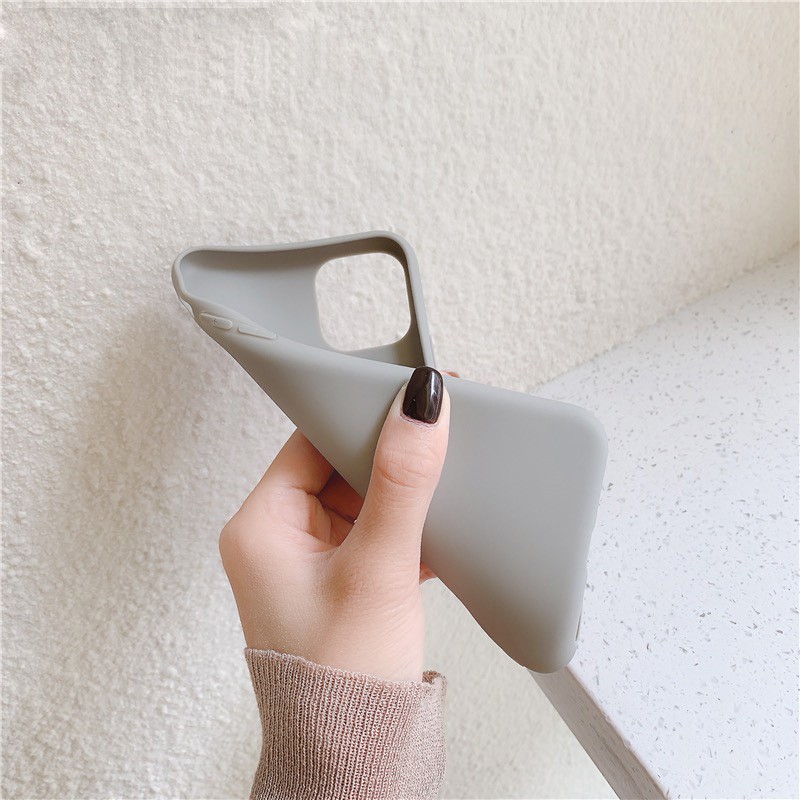 Redmi 9C 9A 9 Candy Color Slim Thin Soft TPU Matte Skin Silicon Android เคสโทรศัพท์ - รูปที่ 6