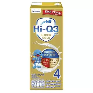 [เซ็ตพิเศษยกลัง x3] Hi-Q3Plus ยูเอชที พรีไบโอโพรเทก180มล(36กล่อง)+ซูเปอร์โกลด์ พรีไบโอโพรเทก180มล(27กล่อง)รสจืด