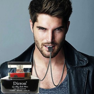 Dirron Guilty Hot Men EAU DE Parfum 100ml. น้ำหอมผู้ชายกลิ่นหอมเร่าร้อนผสานความเซ็กซี่น่าค้นหาในแบบหนุ่มเพลย์บอย