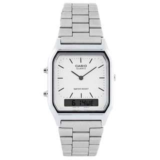 Casio Standard นาฬิกาข้อมือ สายสแตนเลส รุ่นAQ-230A-7DMQ