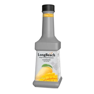 ลองบีชเพียวเร่มะม่วงน้ำดอกไม้ (900 ml) LongBeach Thai Honey Mango Puree น้ำผลไม้ผสมเนื้อ/ น้ำผลไม้เข้มข้น