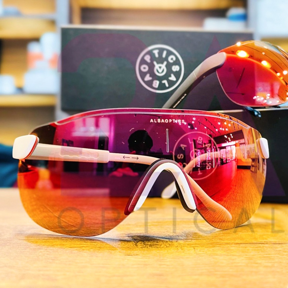 Alba optics แว่นตากันแดดขี่จักรยานเสือหมอบ Mtb ขี่จักรยานแว่นตาจักรยานเสือภูเขาผู้ชายกลางแจ้งกีฬาแว่นตา zonnebril ที่นี่