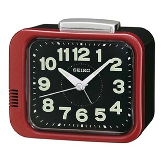 SEIKO นาฬิกาตั้งปลุก Bell Alarm รุ่น QHK028R - Red