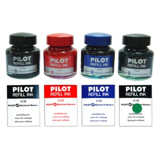 หมึกเติมปากกาไวท์บอร์ด ไพล็อต Pilot มี4สี น้ำเงิด แดง ดำ เขียว