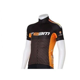 เสื้อจักรยาน Team C-02 Black/Orange