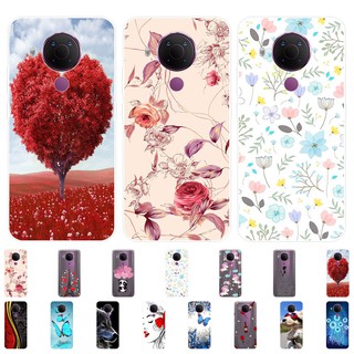 Nokia 5.4 เคสซิลิโคน Soft Case Painted Nokia 5.4 Silicone เคส