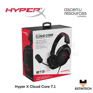 HEADSET (หูฟัง) HyperX Cloud Core 7.1 Gaming Headset ของใหม่ประกัน 2ปี