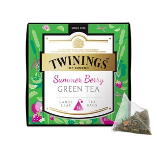 [แยกซอง/ยกกล่อง] ทไวนิงส์ Twinings SUMMER BERRY GREEN TEA