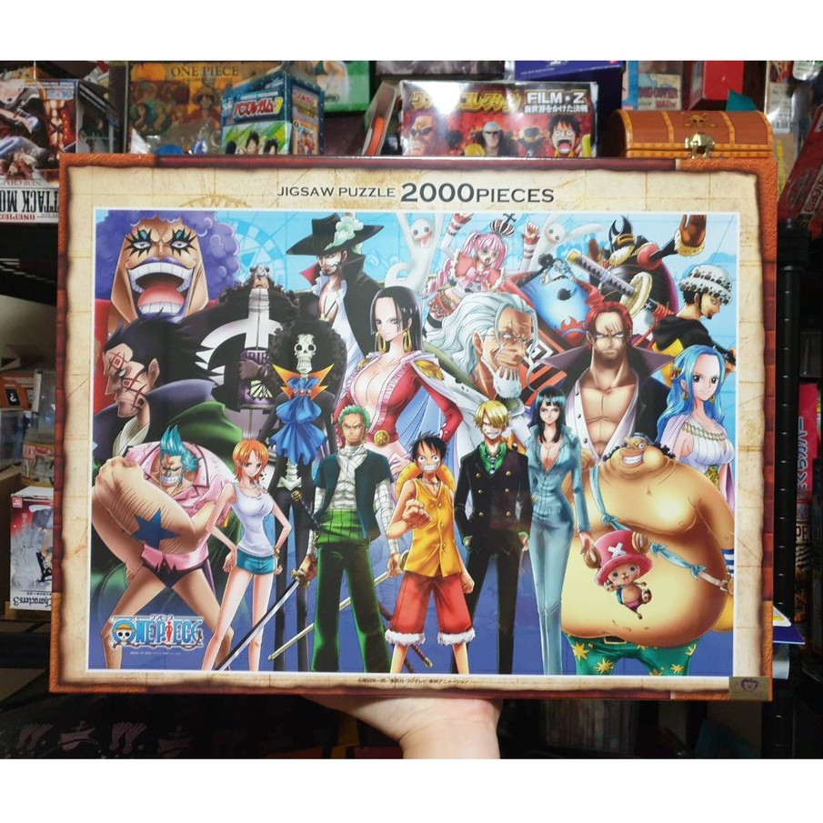 One Piece Jigsaw Puzzle 00 Pcs จ กซอว ว นพ ช ของแท 00 ช น Shopee Thailand