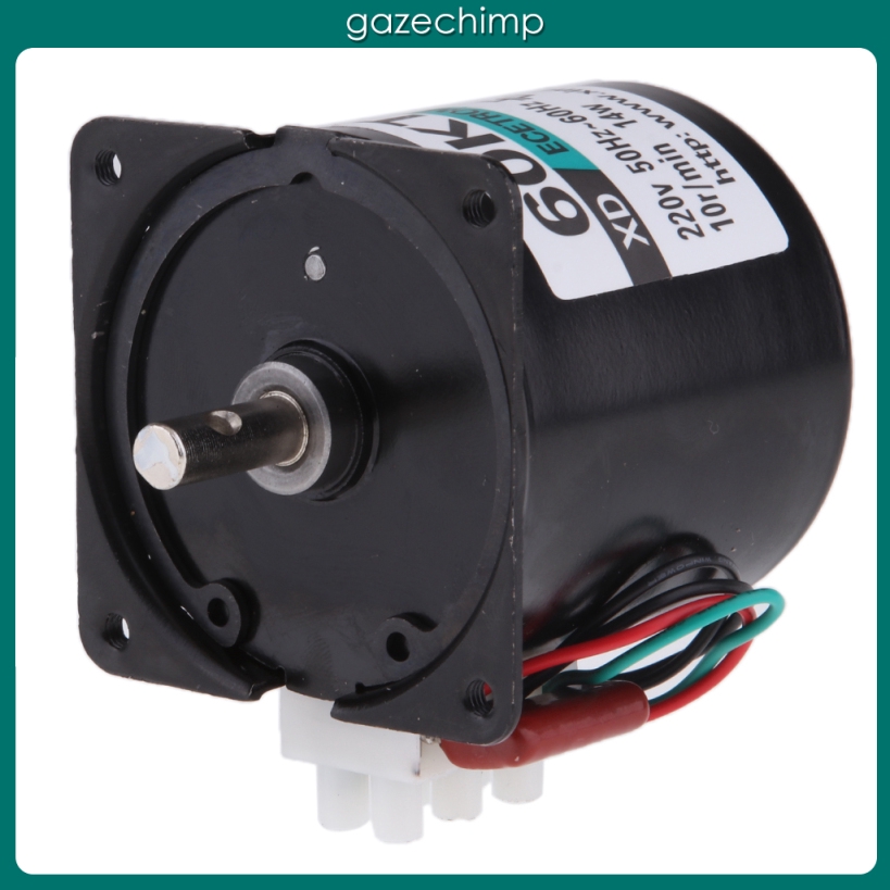 มอเตอร์ซิงโครนัสไฟฟ้าถาวร 60KTYZ 220V 10RPM