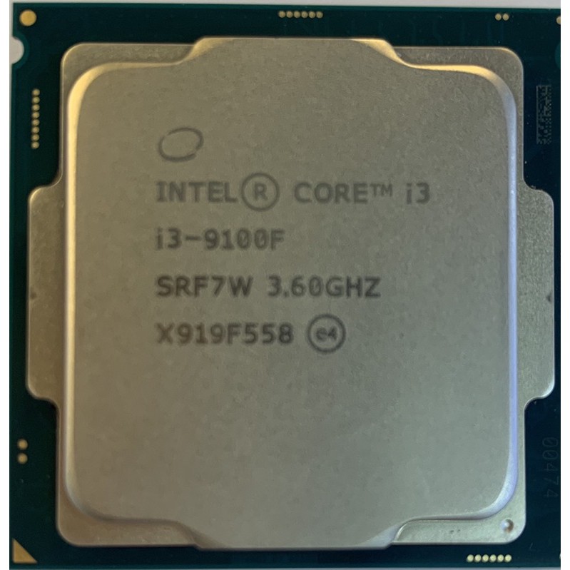 intel core i3 9100f  มือสองสภาพสวย
