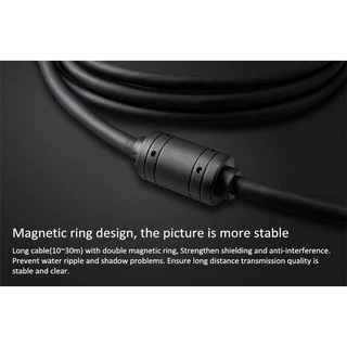 [แท้100%] Dtech สาย CABLE VGA ยาว 1.5m 5m 10m ผู้/ผู้ มาตรฐาน 15 pin VGA Cable For Computer Projector PSP HDTV