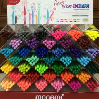 Monami ปากกาสี 2 หัว Live Color