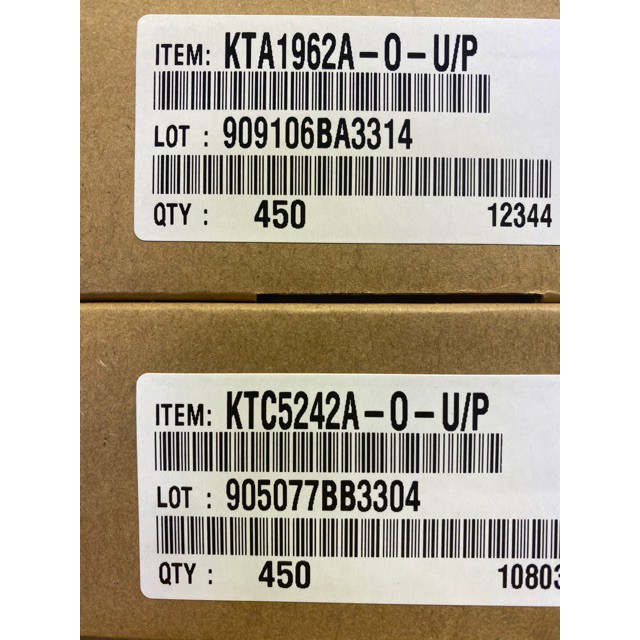 Transitor เบอร์ A1962 - C5242 ยี่ห้อ K.E.C.