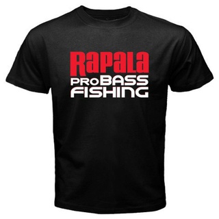 ค่าสัมบูรณ์เสื้อยืด ผ้าฝ้าย พิมพ์ลาย Rapala Pro B Fishing S สีขาว สีดํา สําหรับผู้ชาย IOU126WQE6395ถูกสุดๆ S-5XL