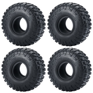 2.2 Inch Beadlock Wheel Rubber Tires 150mm for Scx10 Wraith 90048 RR10 1/10 RC Crawler Car Shell Body Parts