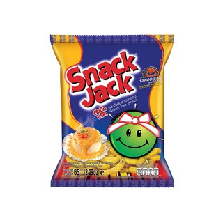 SNACK JACK สแน็คแจ๊ค รสหอยเชลล์ภูเขาไฟสไปซี่ 65 กรัม