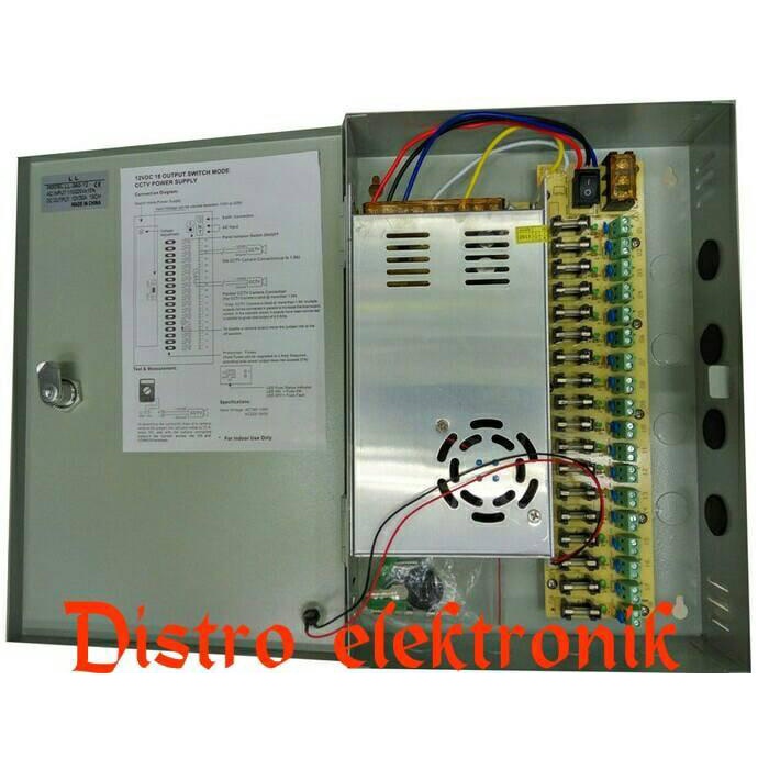 พาวเวอร์ซัพพลายกล้องวงจรปิด 12v 30A