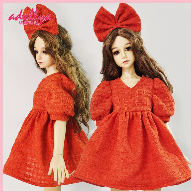 Bjd เสื้อผ้าตุ๊กตาบาร์บี้ ขนาด 26-60 ซม. 1/3 1/4 1/6 อุปกรณ์เสริม สําหรับเด็กผู้หญิง