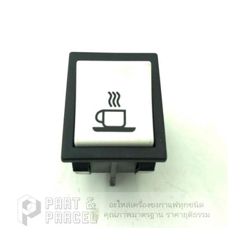 (SKU: L2851 ) ปุ่มเปิดปิด + สัญลักษณ์รูปถ้วยกาแฟ อะไหล่แท้ LA MARZOCCO อะไหล่เครื่องชงกาแฟ