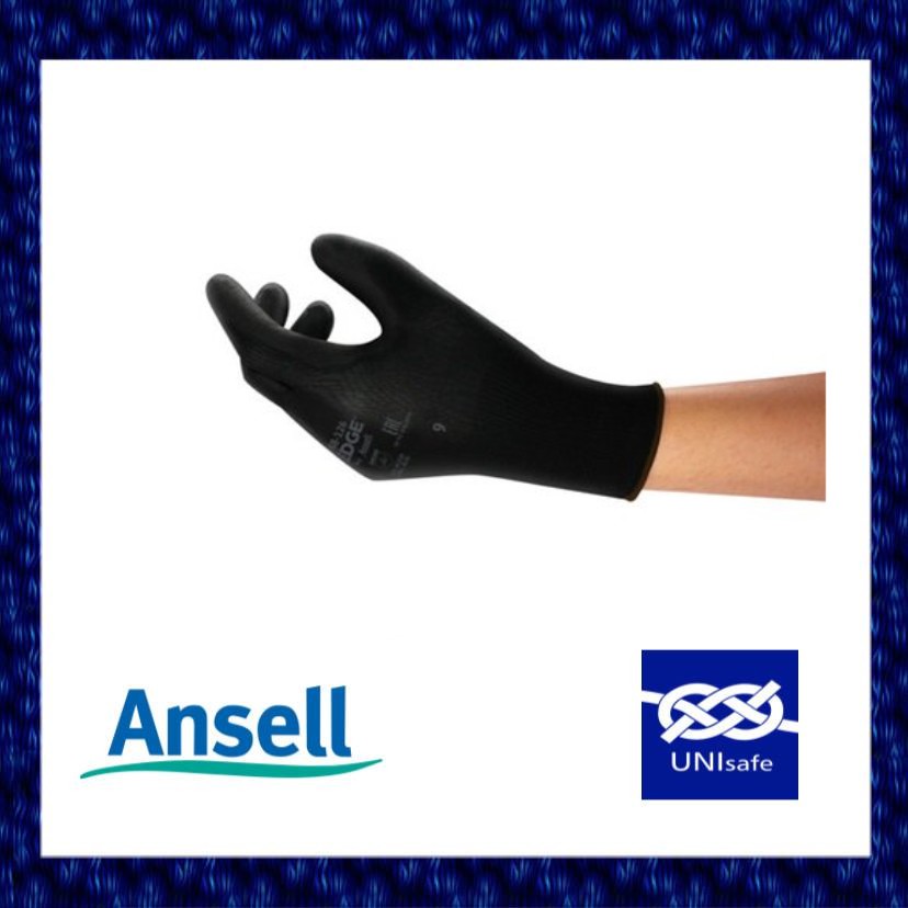 Ansell Edge 48-126 ถุงมือทํางาน PU