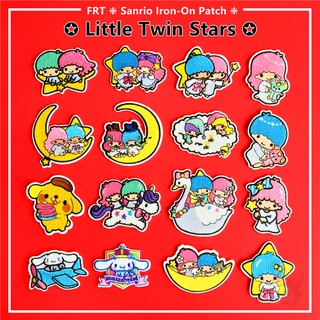 ตัวรีดติดเสื้อ ลาย Little Twin Stars สําหรับตกแต่งเสื้อผ้า