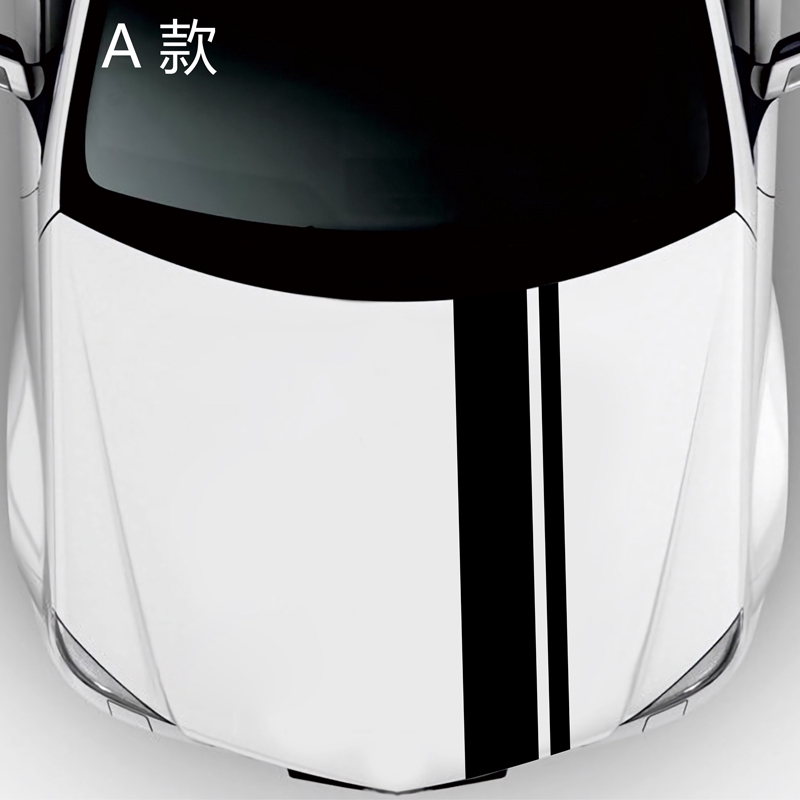 2Pcs Universal Car Rearview Mirror Sticker Racing Reflective Decal Emblem Decor