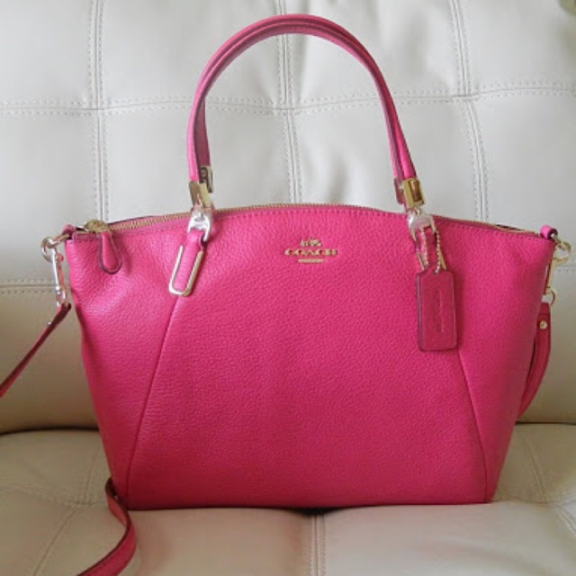 SALE‼️‼️Coach ทรงพัด หนังนิ่ม ของแท้100% พร้อมส่ง🔆