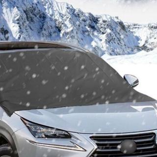 SUN Car Windshield Cover Sun Shade with Suction Cup Protective Snow Ice Dust Frost