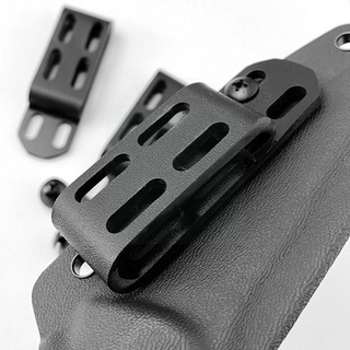 1pcs 73mm * 25mm 1.5 "Belt Holster Sheath Kydex Clip C-shape K Sheath Waist Clip For Mod-u-lok Back Belt Loop Platform Z