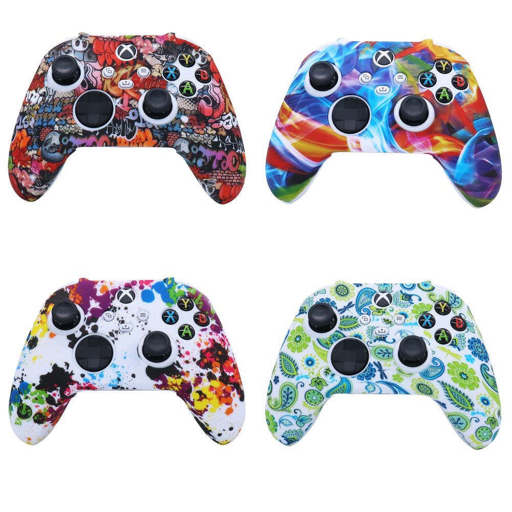 bNUw For Xbox Series SX Gamepad cover camouflage silicone protective ...