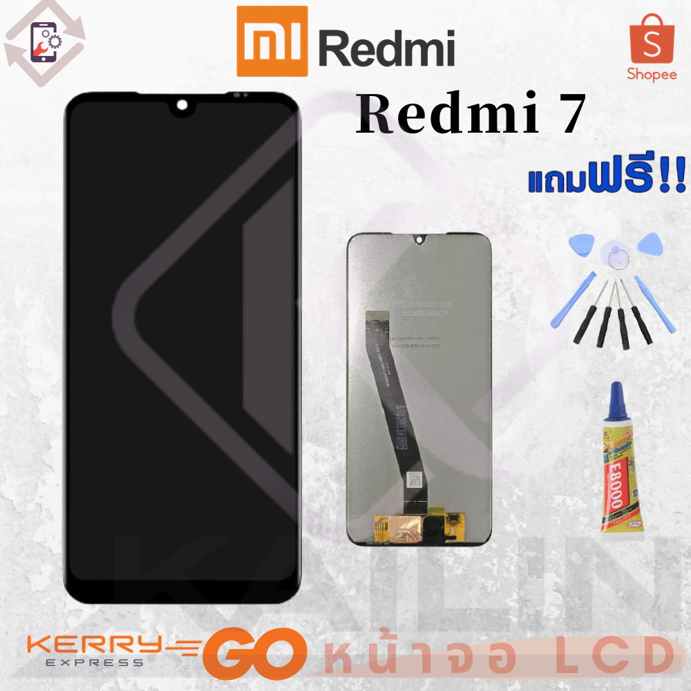 KaiLin หน้าจอยกชุด LCD+ทัสกรีน For Xiaomi Redmi7 redmi 7 redmi7