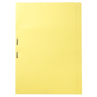 แฟ้มกระดาษสันพับ F/C สีเหลือง ใบโพธิ์ 403/F / C Lever Arch File Yellow, Pho leaf 403