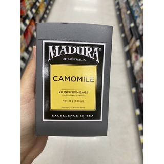 เครื่องดื่ม คาโมไมล์ ชนิดซอง ตรา มาดูรา 30 G. Camomile Infusion ( Madura Brand )