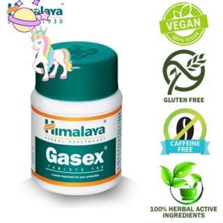 🦄🦄 ช่วยย่อยอาหาร Himalaya Gasex 100เม็ด