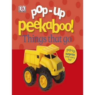 Asia Books หนังสือภาษาอังกฤษ POP-UP PEEKABOO! THINGS THAT GO