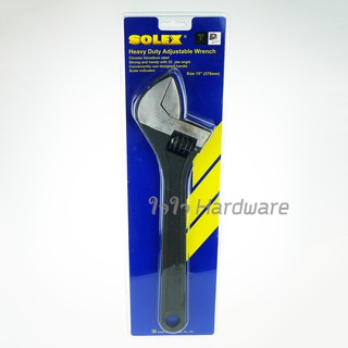 SOLEX ประแจเลื่อน 15 นิ้ว (สเกล 0-45 มม.) Heavy Duty Adjustable Wrench A23-01