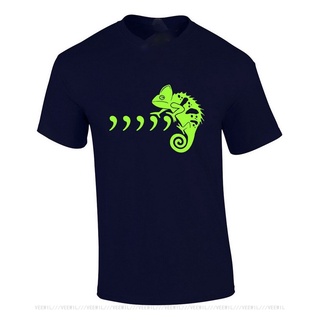 [S-5XL] เสื้อยืดผ้าฝ้าย พิมพ์ลาย COMMA CHAMELEON PARODY SPOOF MUSIC LIZARD GRAMMAR PUN GEORGE JNchpb39EOpcho77 สําหรับผู