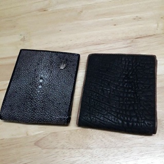 stingray wallet package 2 pcs shark wallet and stingray wallet