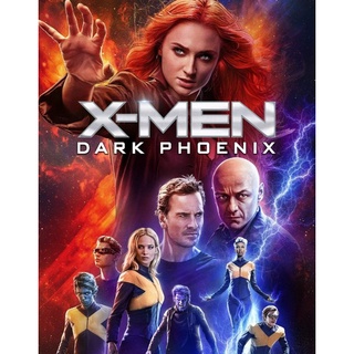 DVD X-Men: Dark Phoenix เอ็กซ์-เม็น ดาร์ก ฟีนิกซ์ : 2019 #หนังฝรั่ง (ดูพากย์ไทยได้-ซับไทยได้) - แอคชั่น ไซไฟ