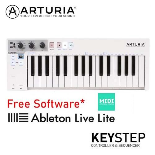 Arturia KeyStep : MIDI Keyboard Slim 32 Key แบบโพลีโฟนิกพร้อมโหมด Chord และ Arpeggiato