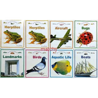 Montessori My first encyclopedia Aircraft Landmask Aquatic Life Bird bugs Boat Herptiles